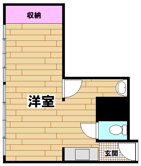 竹の塚ショッピングセンタービル 303号室 間取り
