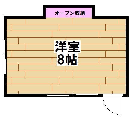 井坂邸 A号室 間取り