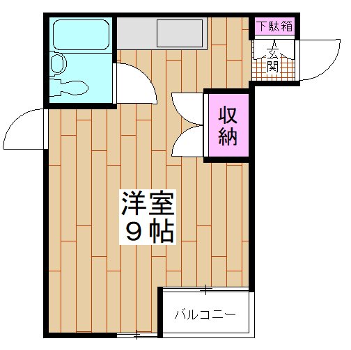 グレースシャンブル   間取り