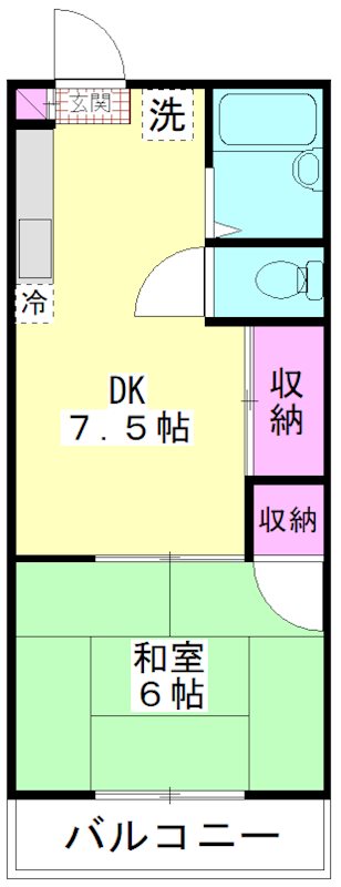 シティーフラッツ 間取り