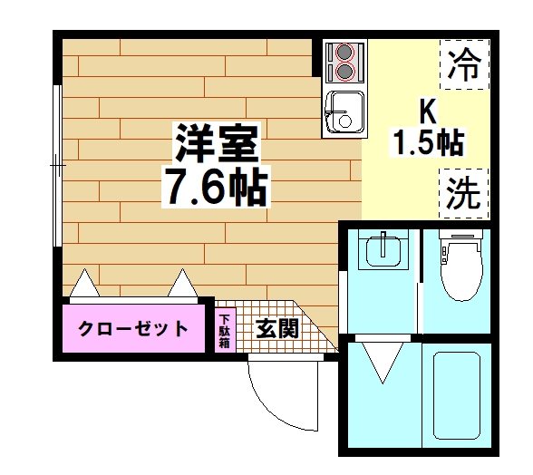 チャコール草加 間取り