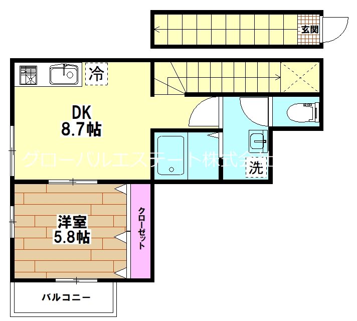 MAISON FAMILLE2号館  間取り