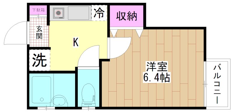 フィールズXⅢ    間取り