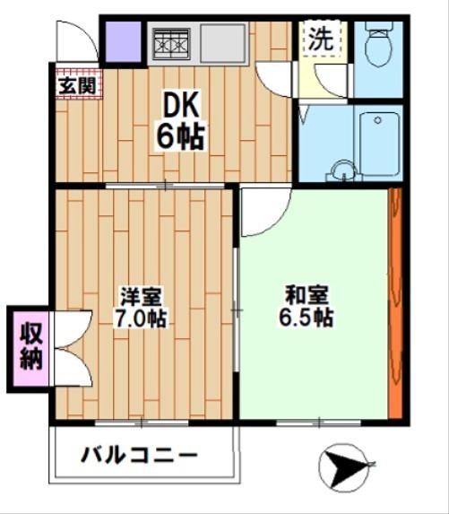 グランレッドⅠ 間取り