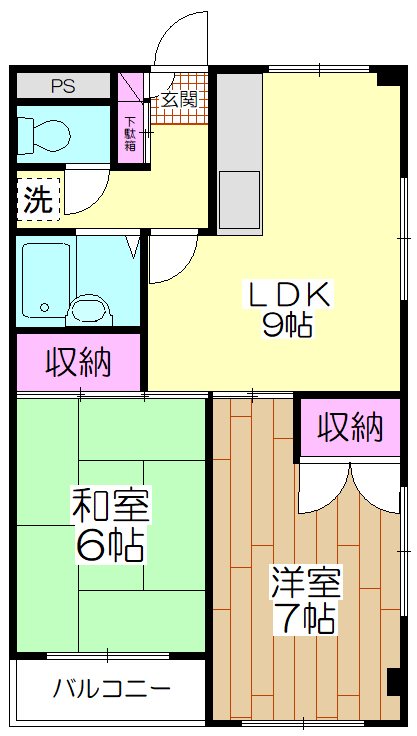 グリーンピア・I    間取り