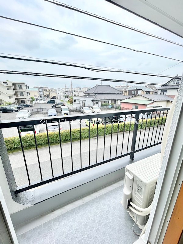 マンション紺利 ベランダ