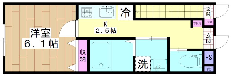 MAISON FAMILLE2号館 間取り