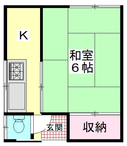 サンナップ  間取り