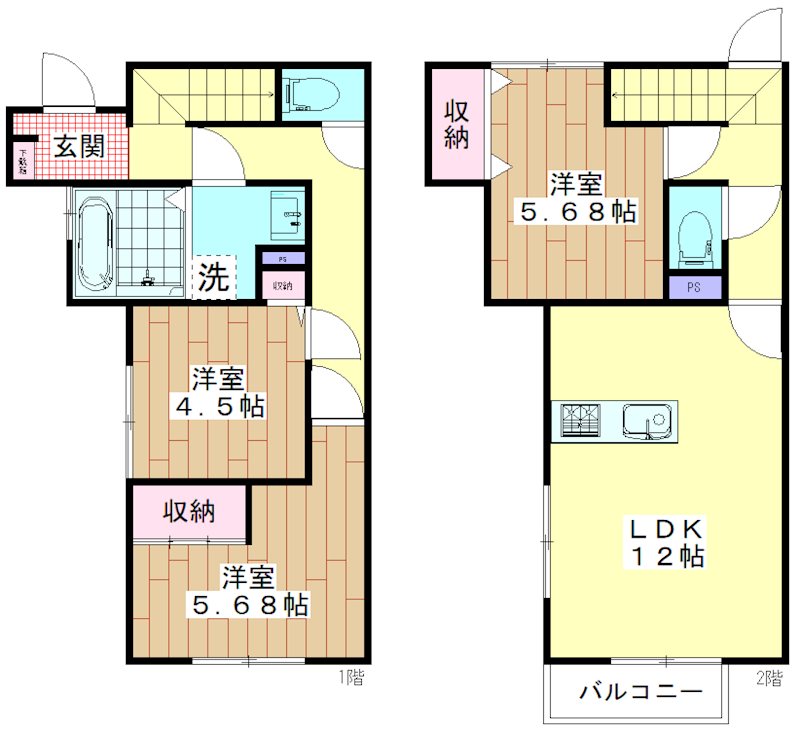 Familiar 間取り