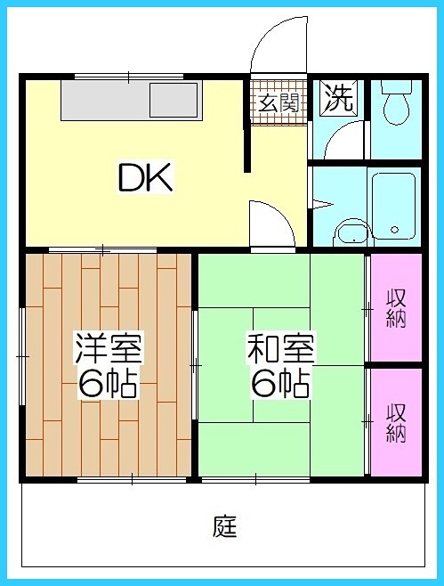 エステートピアK   間取り