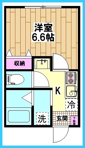 G.LienⅡ（ジーリアン2） 間取り