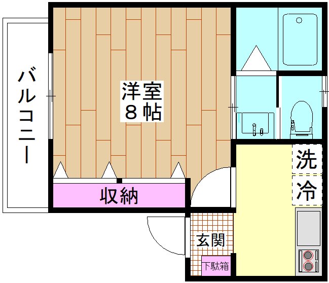 カスケード  間取り