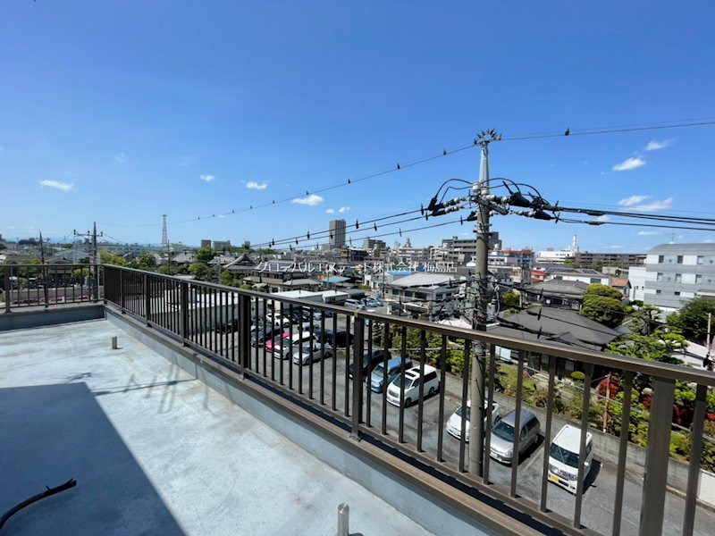 竹の塚二丁目戸建 ベランダ