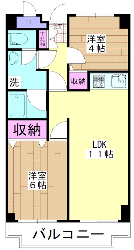 サンファミリー徳岡  間取り