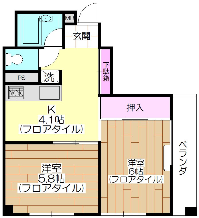 明陽 間取り