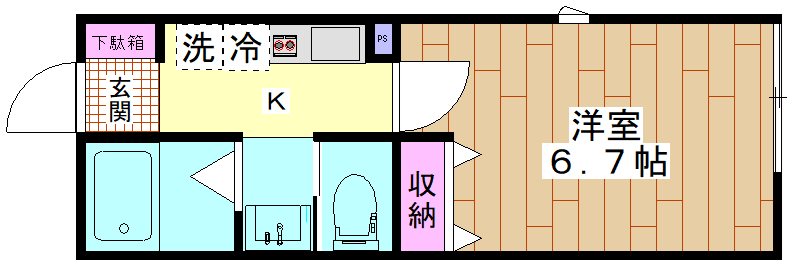 G.FlapⅧ  間取り