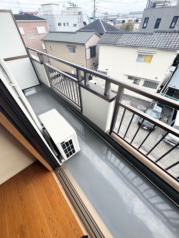 元木コーポ ベランダ