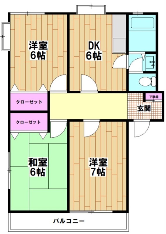 サウスウィステリア 間取り