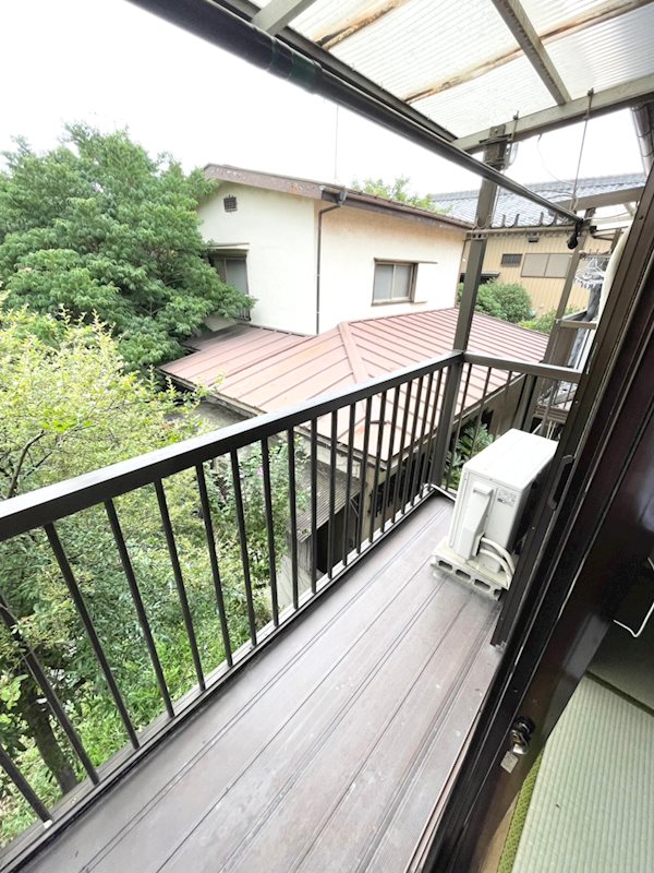 ニューハイツアサイ ベランダ