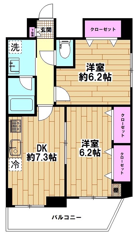 トラウムハイム   間取り