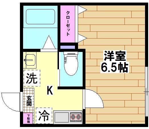 FerioⅢ(フェリオ3) 間取り