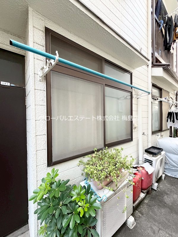 美登荘 ベランダ