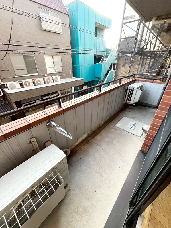 メイソンリー梅島   ベランダ