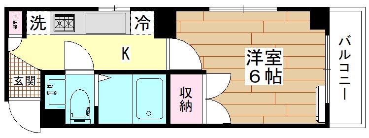 ＧＬＯＲＩＯＵＳ.Ｆ.Ｋ 間取り