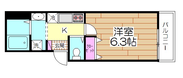ヴィラ・コンフォールⅢ 間取り