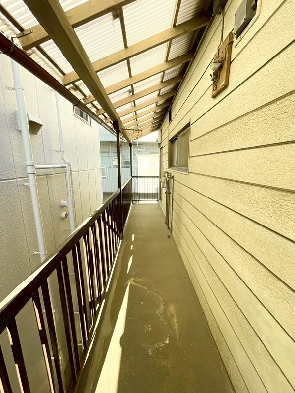 木下荘 ベランダ