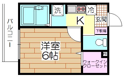 メゾンT・K  間取り