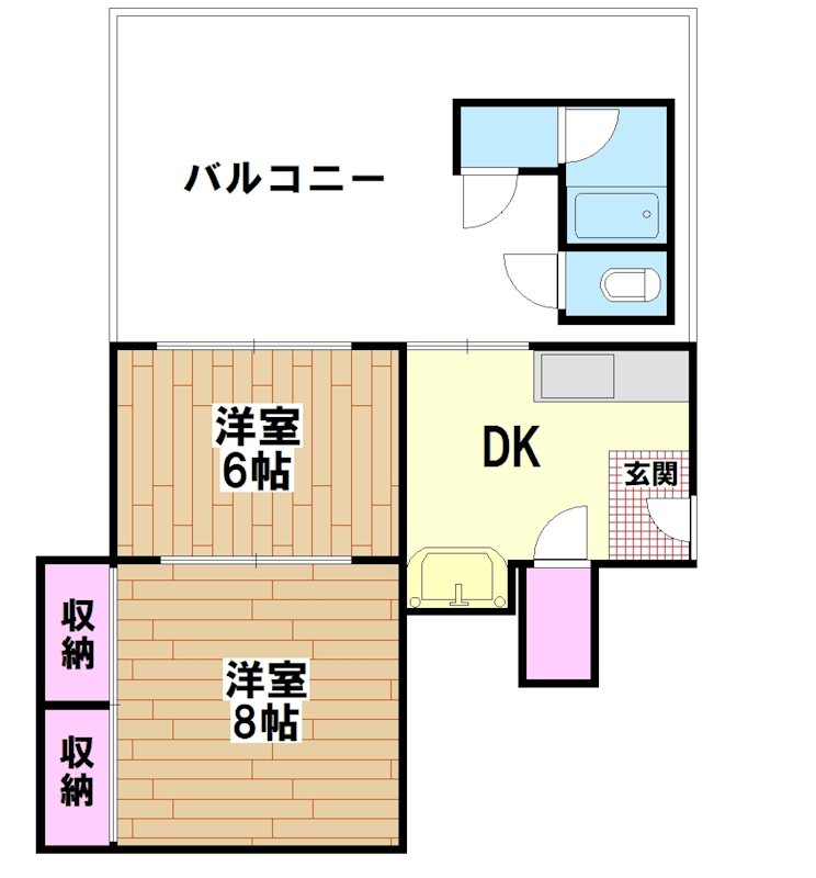 竹の塚ショッピングセンタービル 間取り