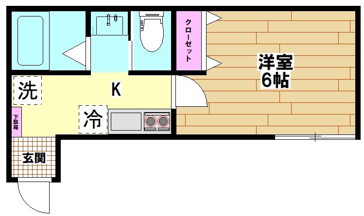 FerioⅢ(フェリオ3) 間取り