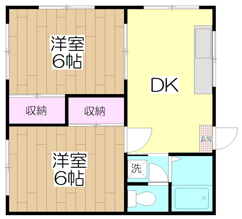 ハイツリバティー 間取り