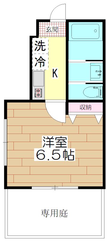 メゾンドアーブレ北千住Ⅱ 間取り