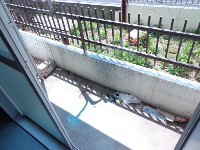 ガーデンウメダ ベランダ