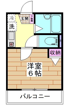 G.Flap(ジーフラップ) 間取り