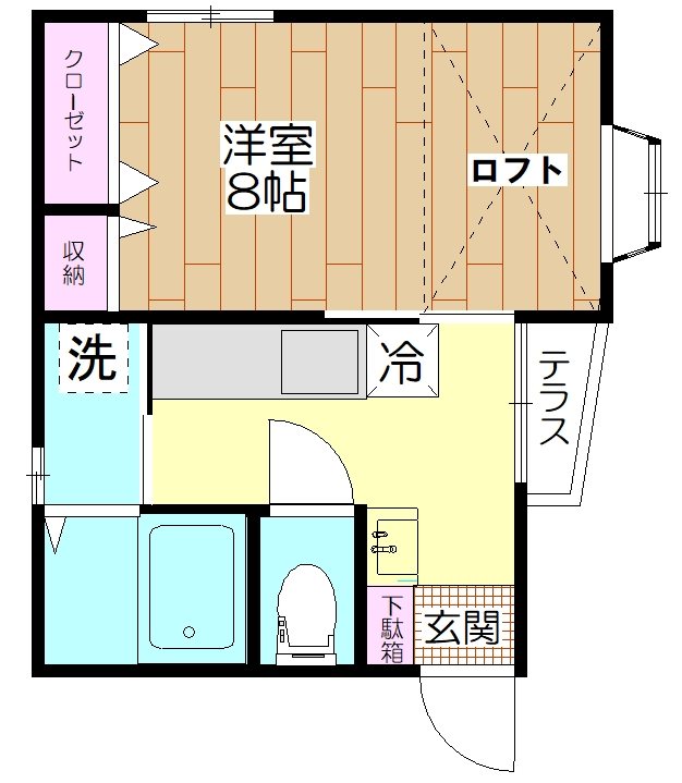 ハイツセンナリ 間取り