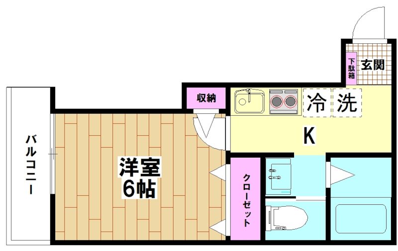 FIORE三郷中央 間取り