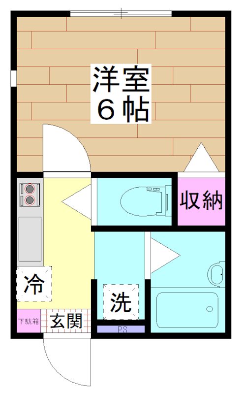 ル・グラン・ソレイユⅢ 間取り