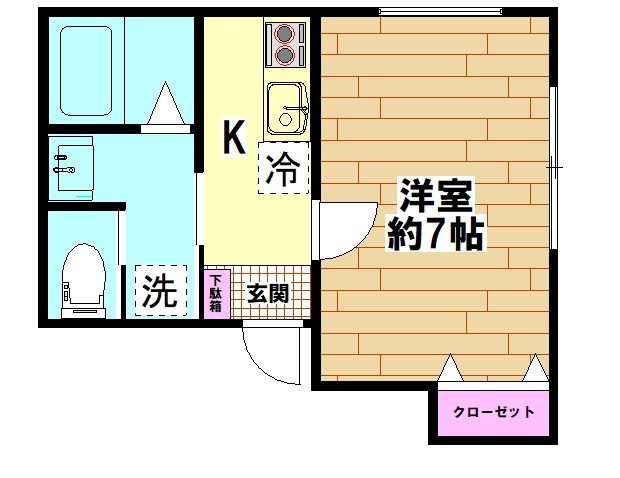 G.Lien谷塚 間取り