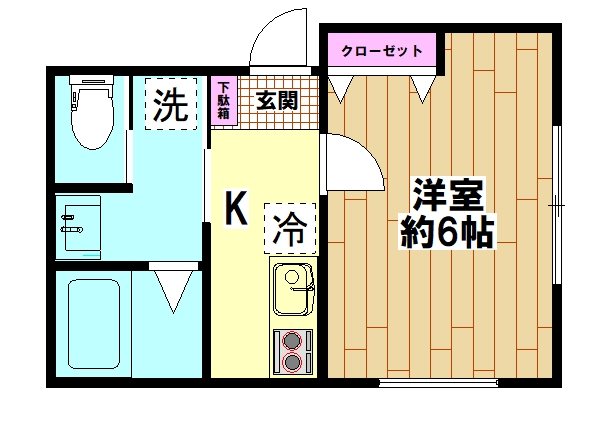 G.Lien谷塚 間取り