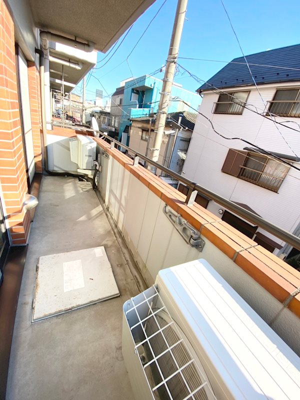 メイソンリー梅島  ベランダ