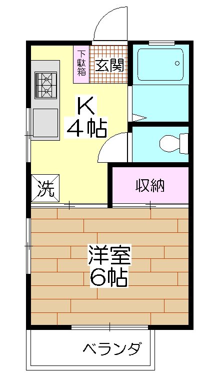 ステイツコイケ 間取り