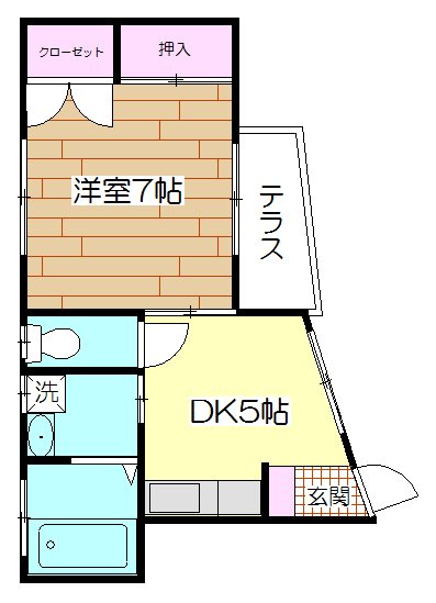 花春ハイツ 間取り