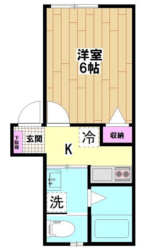 ル・グラン・ソレイユ6 間取り