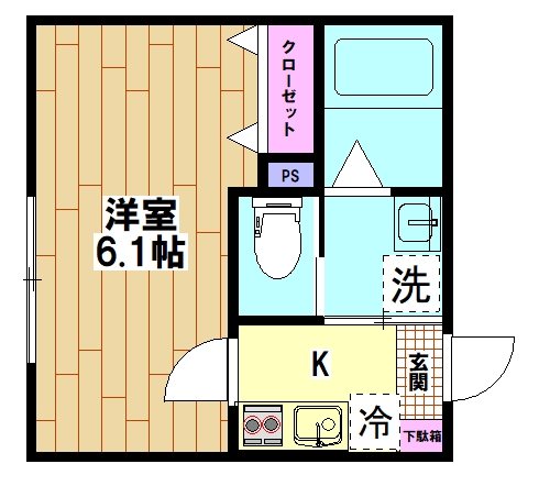 ヴィラ新井宿 間取り