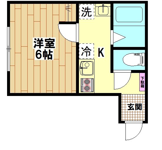 ヴィラ新井宿 間取り