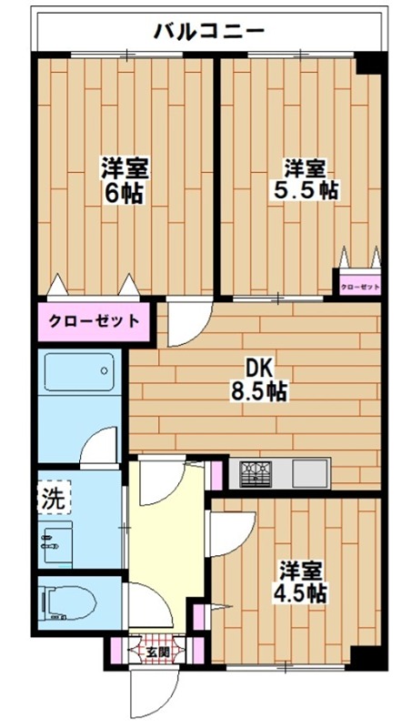 メゾン・ド・クール 間取り