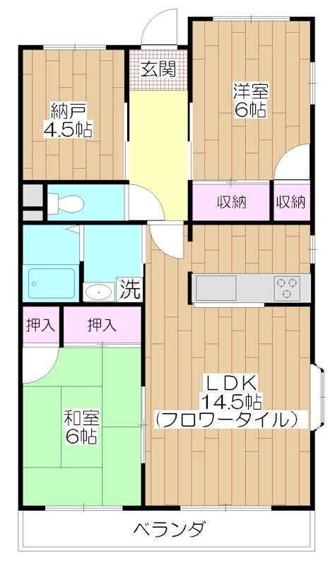アーバンコート・タカサ 間取り